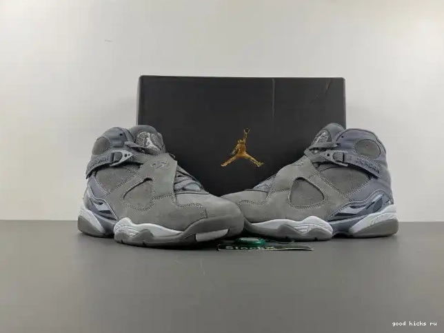 Retro 8 Grey Cool Jordan 305381-014 0622